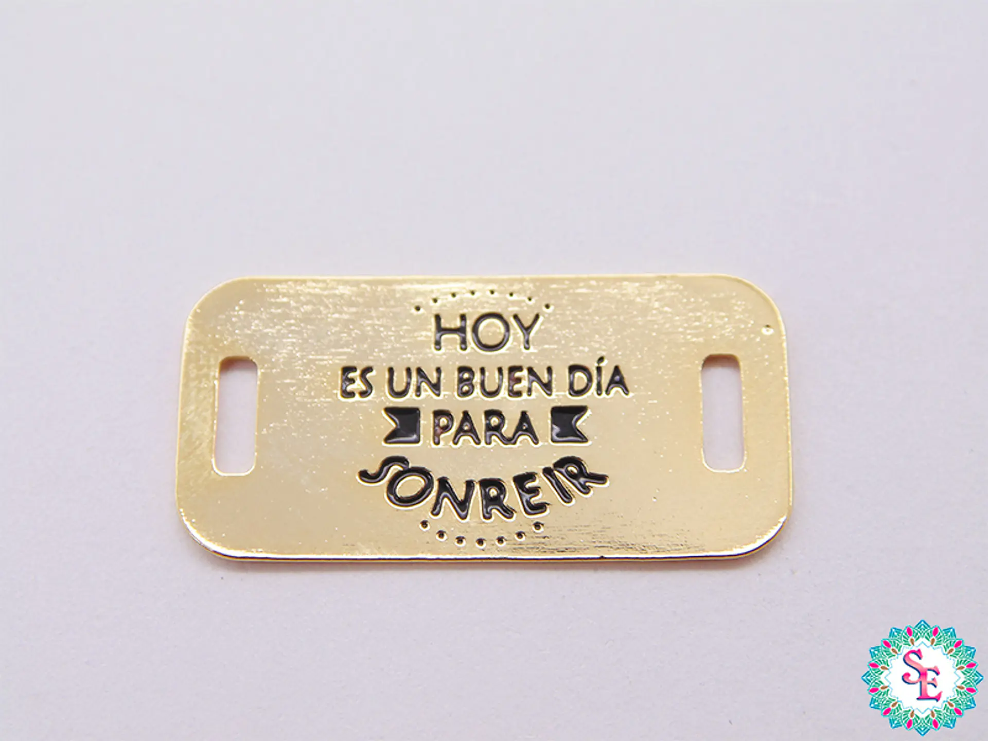 ORO GOLFI TERMINAL PLACA RECTANGULO HOY ES UN 25MM  1