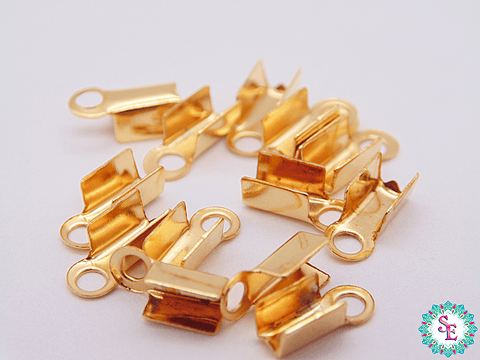 ORO GOLFI METALICO TERMINAL CORDON # 3MM