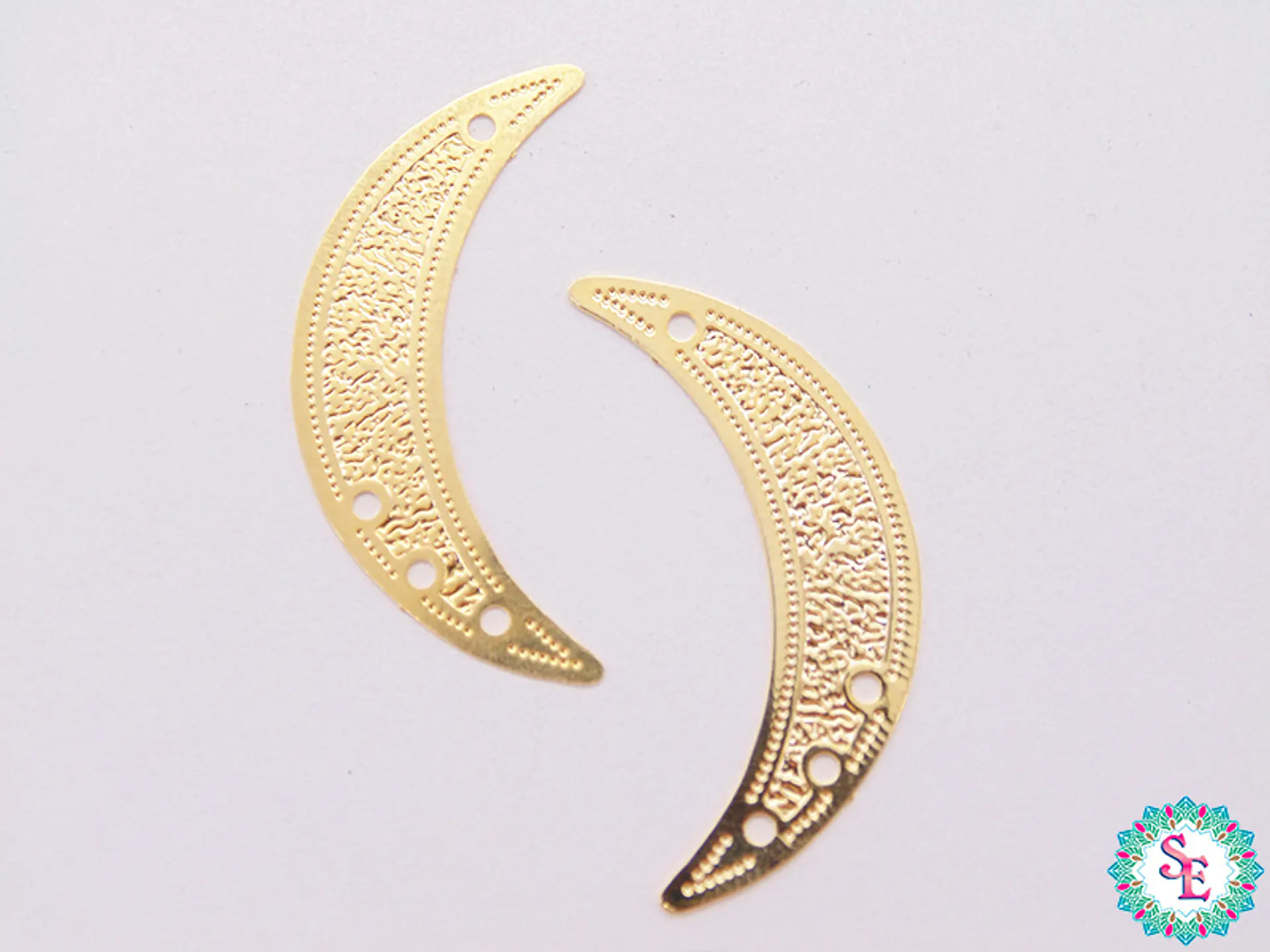 ORO GOLFI FILIGRANA 18 - 32.25MM  X PAR  1