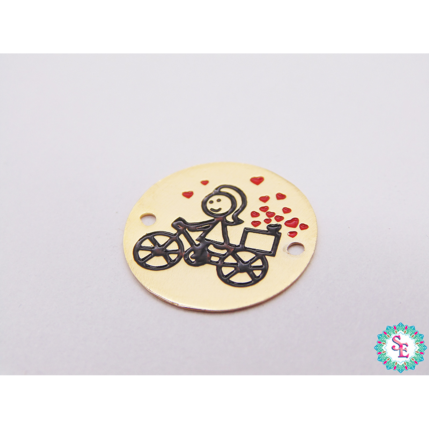 ORO GOLFI TERMINAL REDONDO BICICLETA 15MM  1