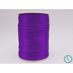 SILK CORD 2MM PURPLE ROLL*144YARDS