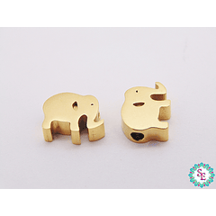 ACERO DORADO SEPARADOR ELEFANTE 10*7*3MM X UND 