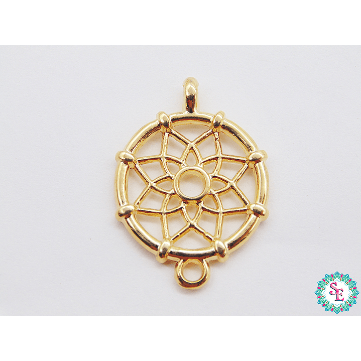 GOLDEN SAMAK DREAM CATCHER CENTER PQ 18MM X UND 1