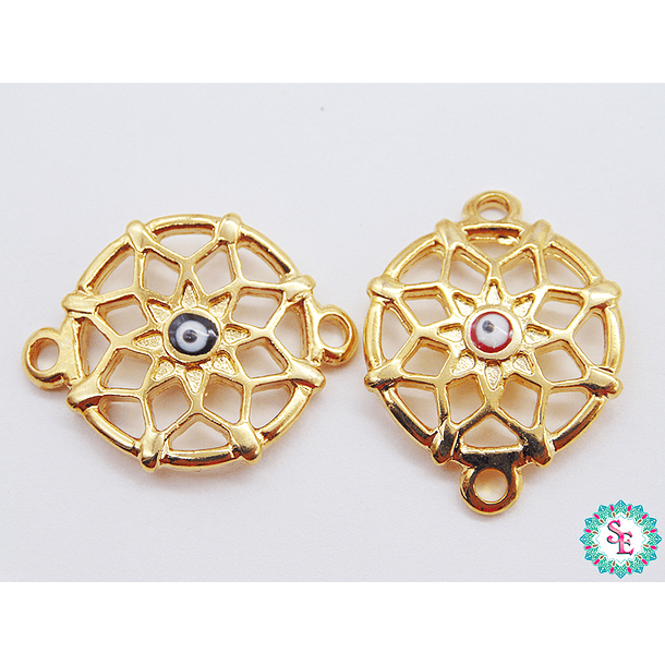 GOLDEN SAMAK TURKISH DREAM CATCHER CENTER 20MM X UND