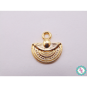 SAMAK DORADA  DIJE ORFEBRE PQ 12*11MM