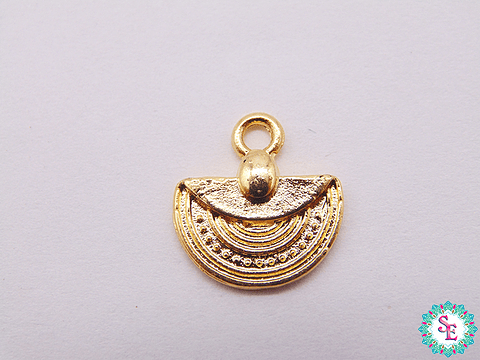 SAMAK DORADA  DIJE ORFEBRE PQ 12*11MM