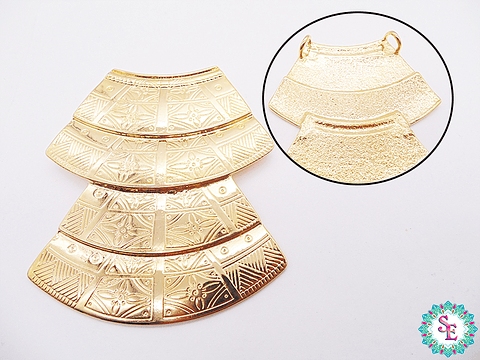 SAMAK DORADA CENTRO EGIPCIO CORBATA 91MM X UND 