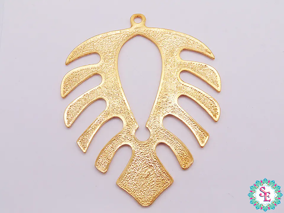 SAMAK DORADA  PECTORAL HOJA NIHAT GRANDE 100*77MM  1