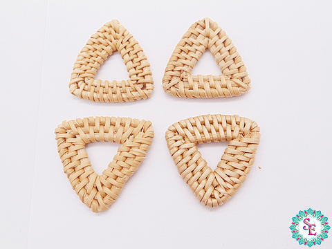 NATURAL IRACA TRIANGLE 40MM X 10 UNIT