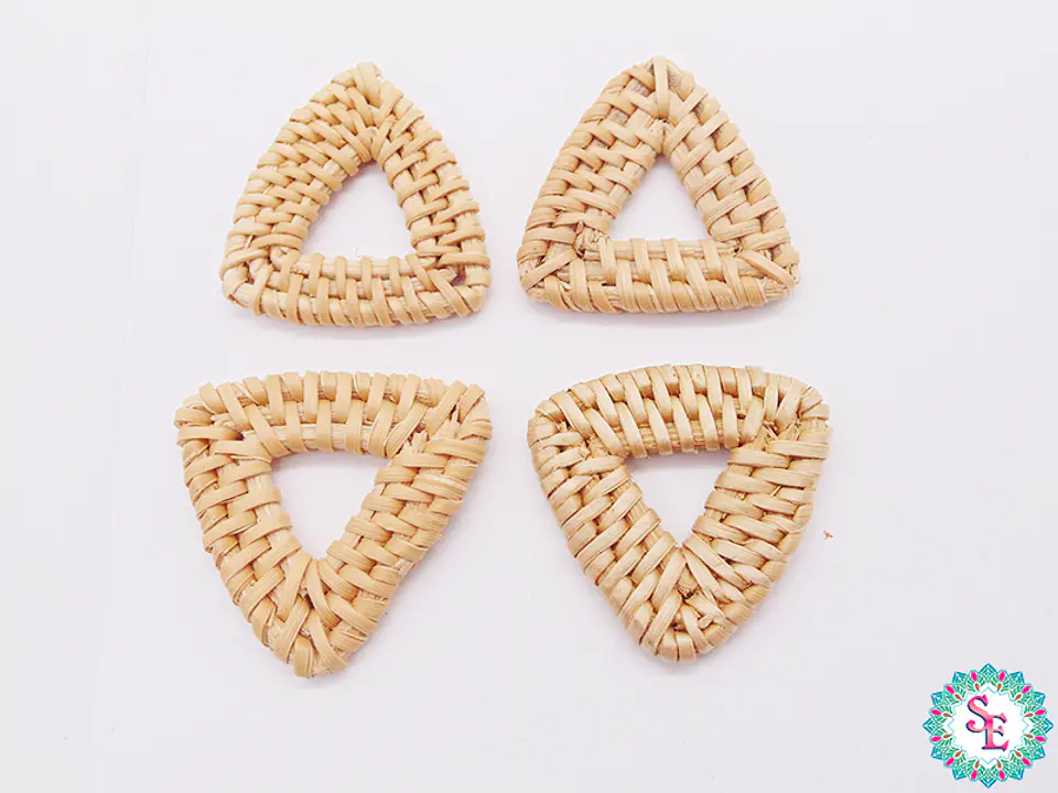 NATURAL IRACA TRIANGLE 40MM X 10 UNIT 1