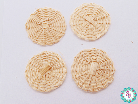 IRACA NATURAL CIRCLE 25MM X 10 UNIT