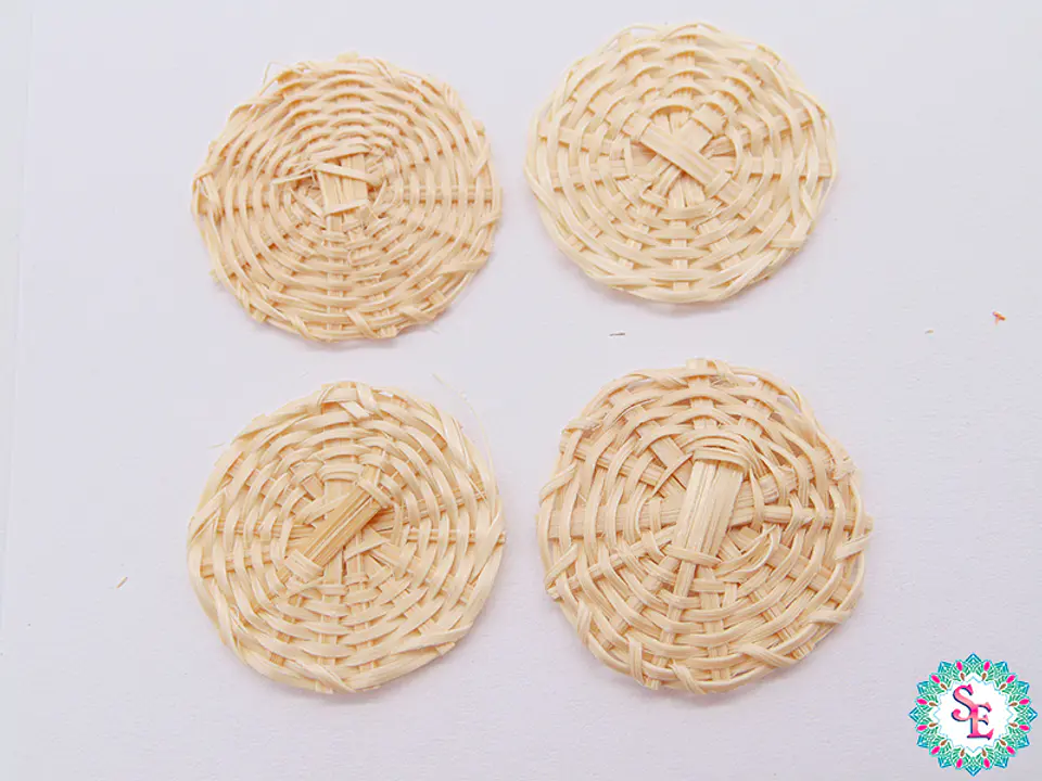 IRACA NATURAL CIRCULO 25MM X 10 UND  1