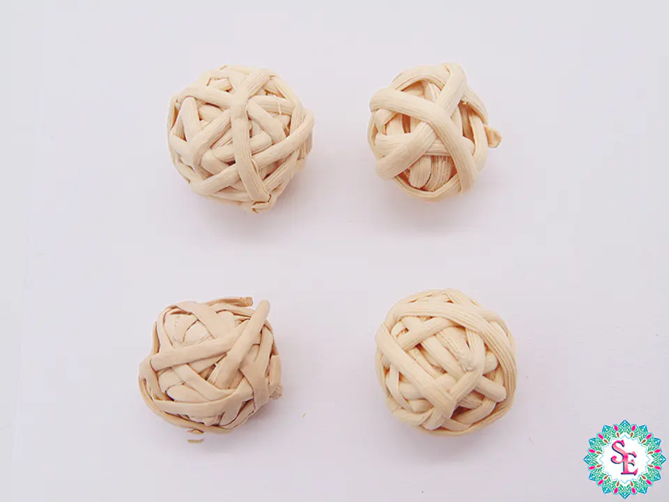 NATURAL IRACA BALL 20MM X 10 UNIT 1