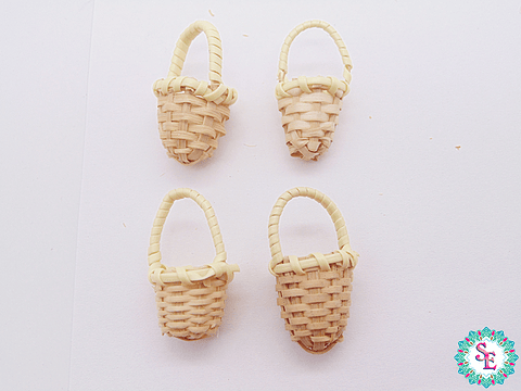 NATURAL IRACA BASKET 20MM X 10 UNIT