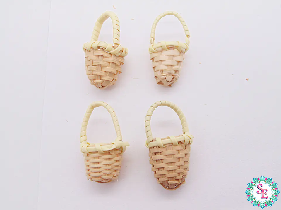 NATURAL IRACA BASKET 20MM X 10 UNIT 1