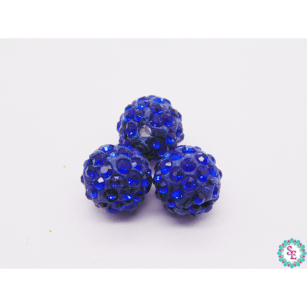 BOLA DE FUEGO # 10MM AZUL REY X 100 UND 