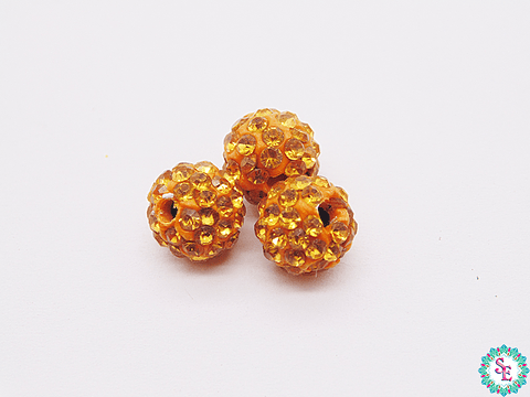 FIREBALL # 8MM BURNT YELLOW X 100 UNIT