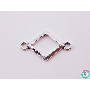 SAMAK PLATEADA CENTRO FIGURA 79 ROMBO 23*14MM