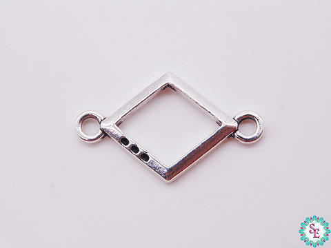 SAMAK PLATEADA CENTRO FIGURA 79 ROMBO 23*14MM