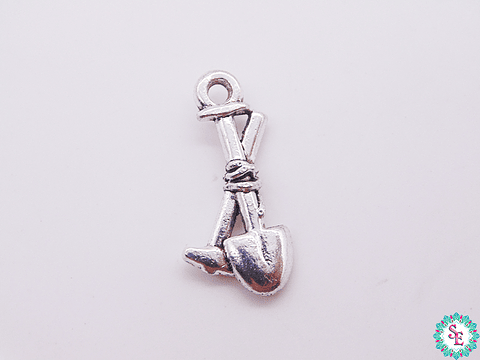 SAMAK PLATEADA DIJE 34 PICA Y PALA 19MM