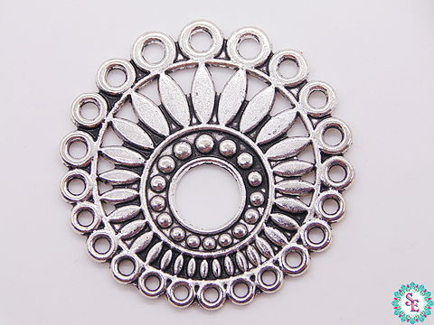 SAMAK NIQUEL HERRAJE SOL PUNTOS 39MM 