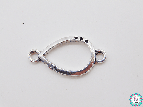 SAMAK PLATEADA CENTRO 82  LAGRINA CILUETA 23MM