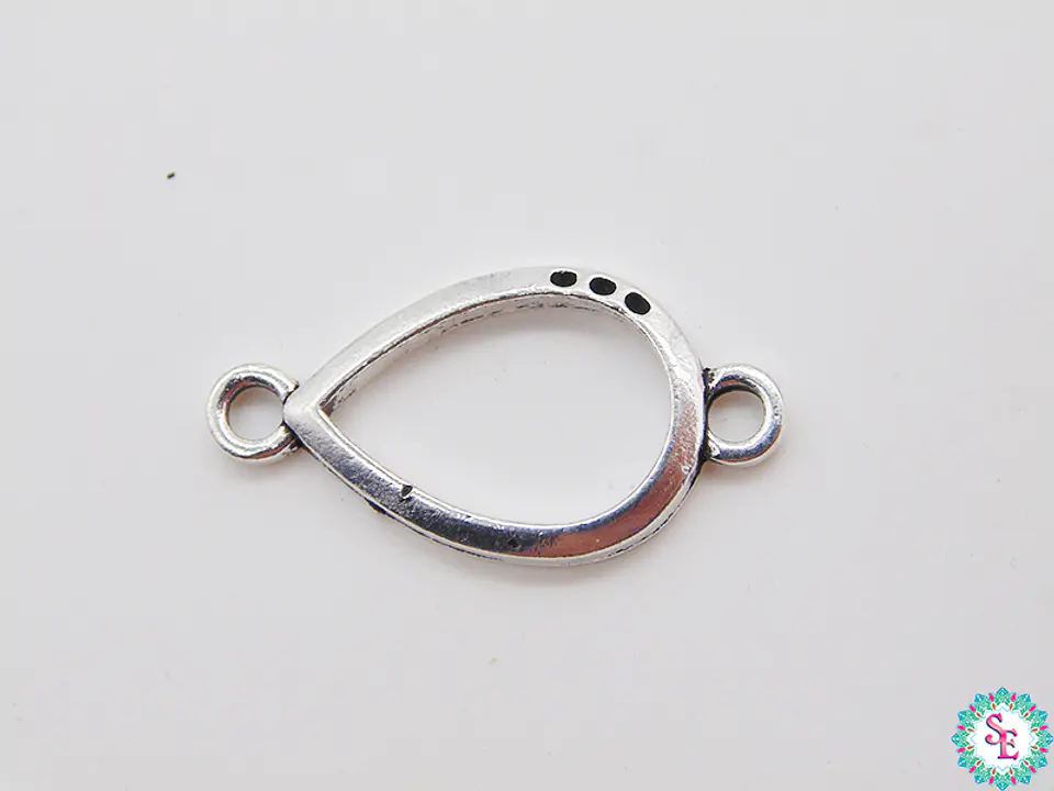 SAMAK PLATEADA CENTRO 82  LAGRINA CILUETA 23MM PAQUETE POR 19 UNIDADES APROX 1