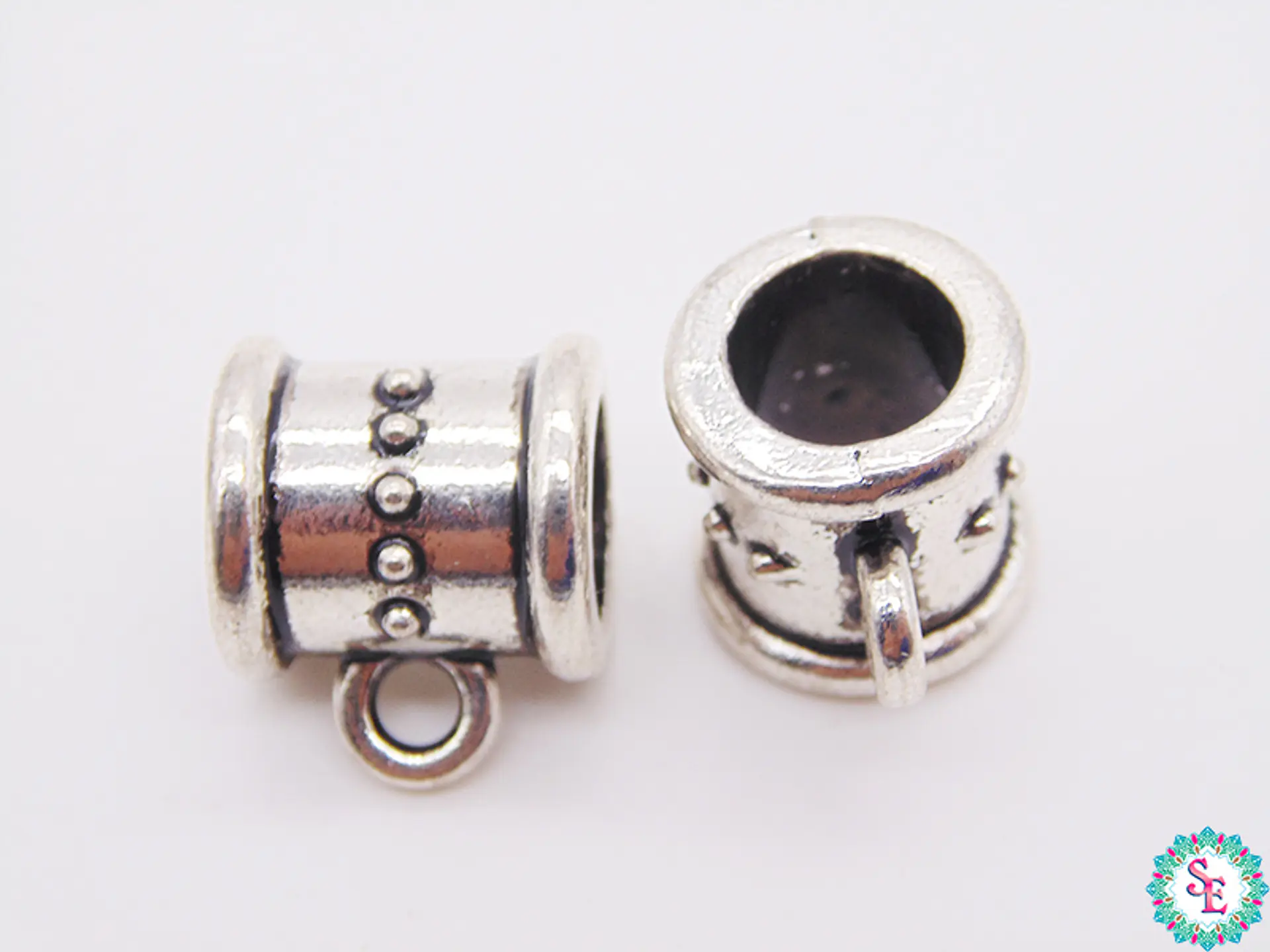 SAMAK NIQUEL HERRAJE 1 PORTADIJE 12MM PAQUETE POR 5 UNIDADES APROX 1