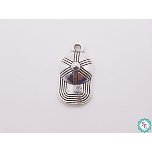 SAMAK PLATEADA DIJE 22 GORRA 18MM