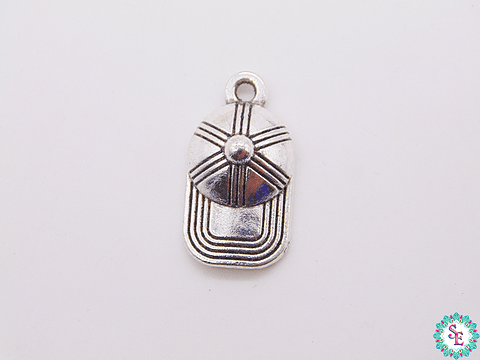 SAMAK PLATEADA DIJE 22 GORRA 18MM