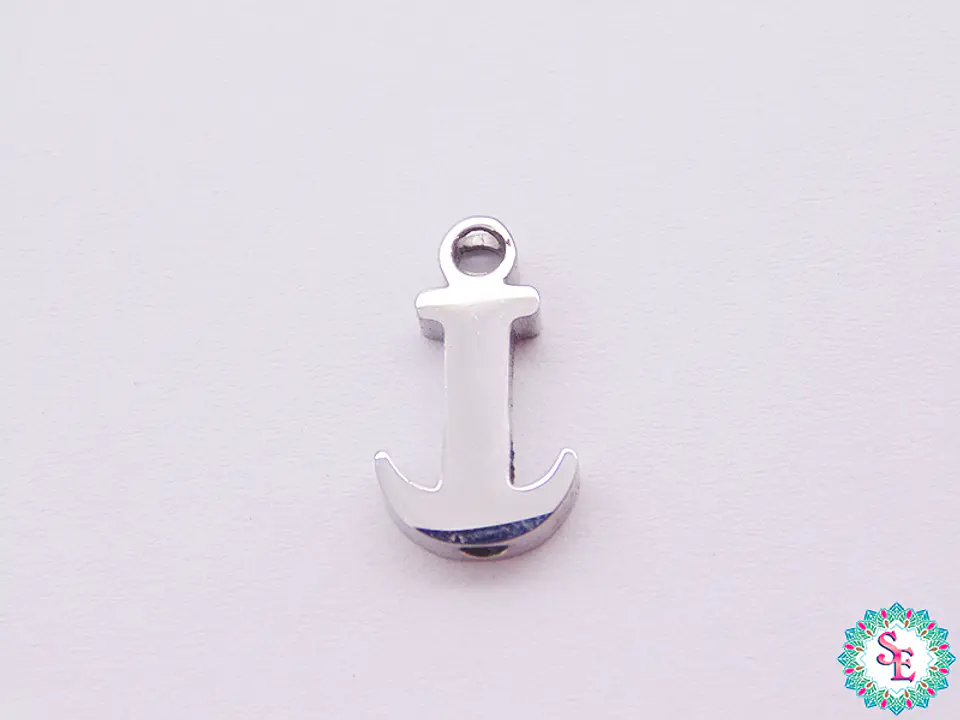 ACERO PLATEADO SEPARADOR ANCLA 18*8*3MM   1