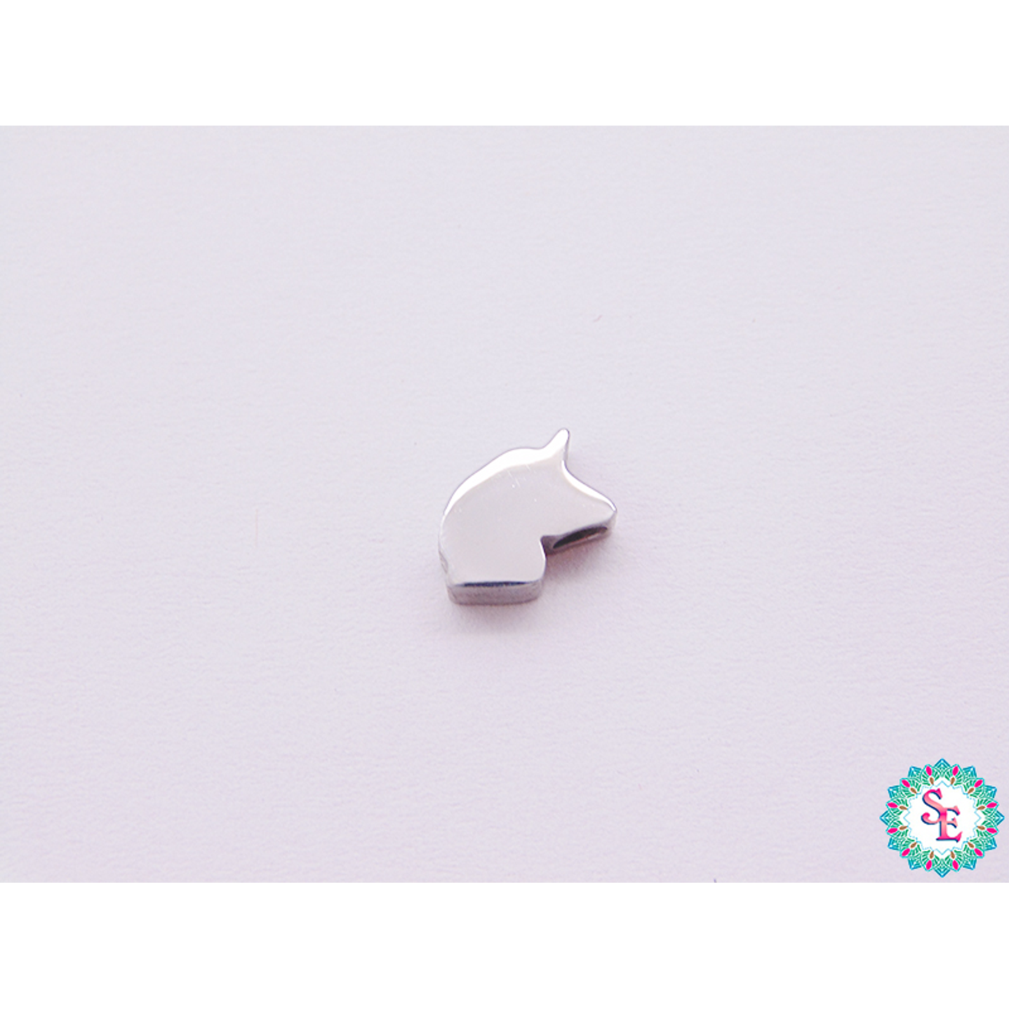 ACERO PLATEADO SEPARADOR UNICORNIO 8*5*3MM  1