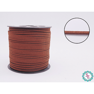 CUERO PLANO COBRIZO 3MM COREANO R*100YARD