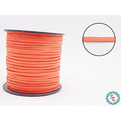 CUERO PLANO NARANJA 3MM COREANO ROLLO*100YARD