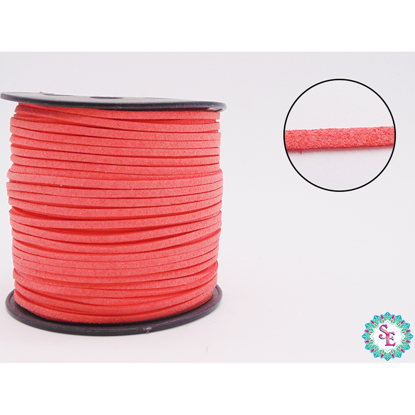 CUERO PLANO SALMON OSCURO 3MM COREANO R*100YARDAS 1