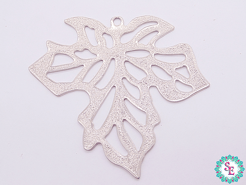 SAMAK PLATEADO  PECTORAL HOJA MAPLE GRANDE 91MM 