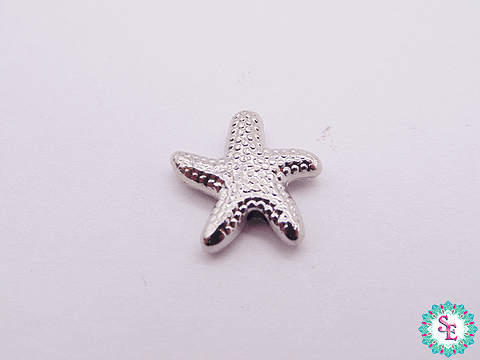 SAMAK NICKEL PLATED SEA STAR CENTER 12MM X UND