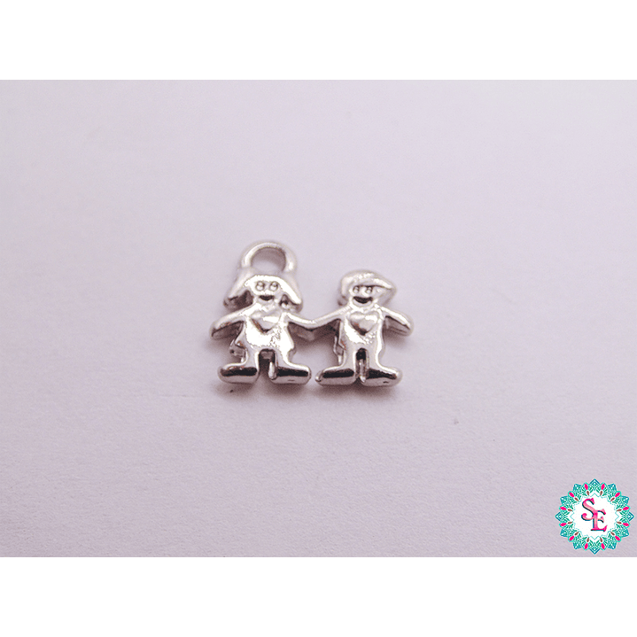 SAMAK NICKEL LITTLE BROTHERS PENDANT 11MM X UNIT 1