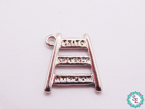 SAMAK NICKEL LADDER PENDANT 17MM X UND