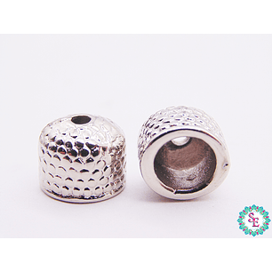 SAMAK NIQUELADA TERMINAL COLMENA 9*8MM X UND 