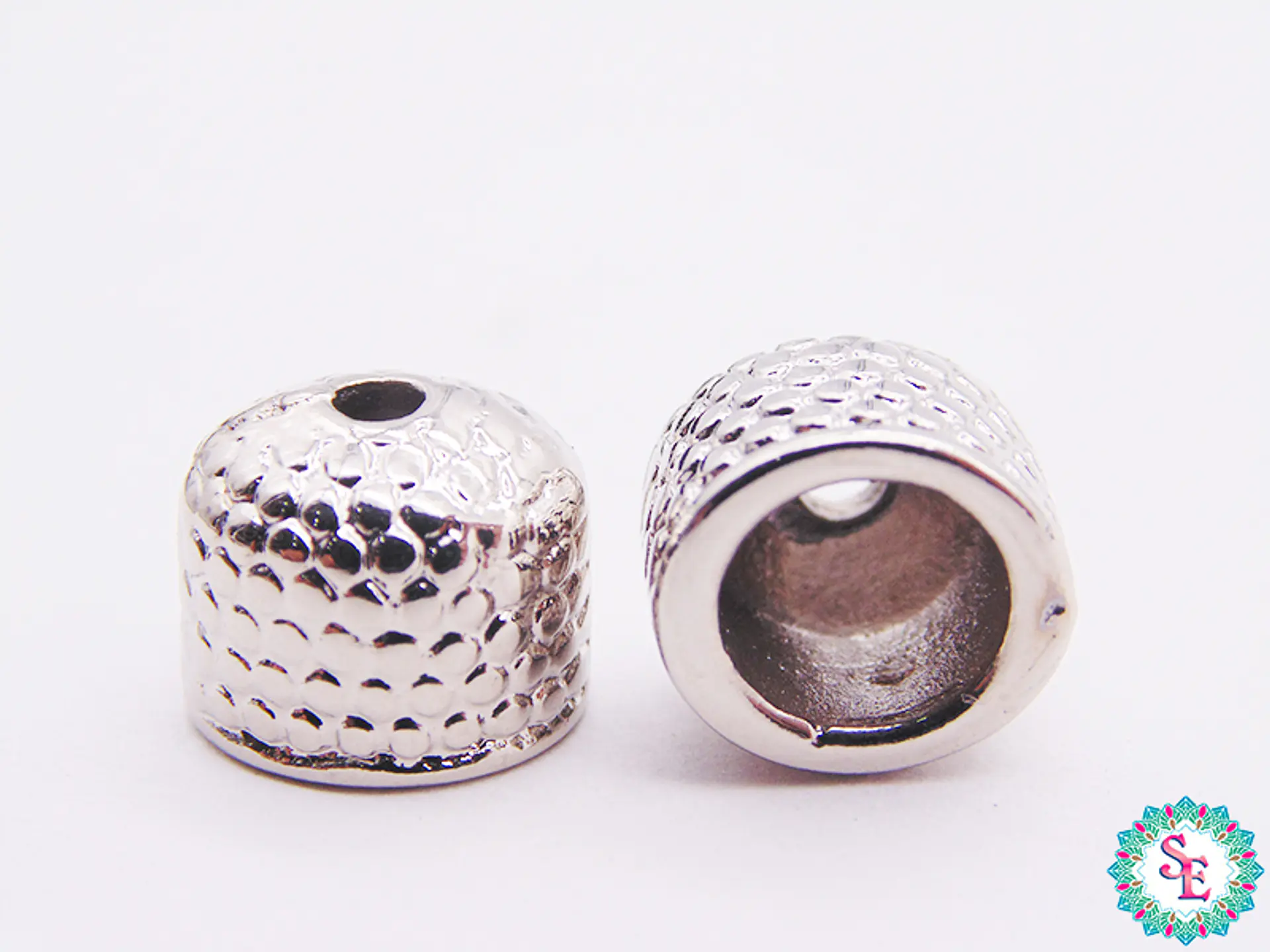 SAMAK NIQUELADA TERMINAL COLMENA 9*8MM X UND  1