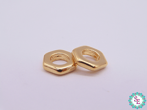 SAMAK DORADA CENTRO TUERCA HEXAGONAL 8*2MM 