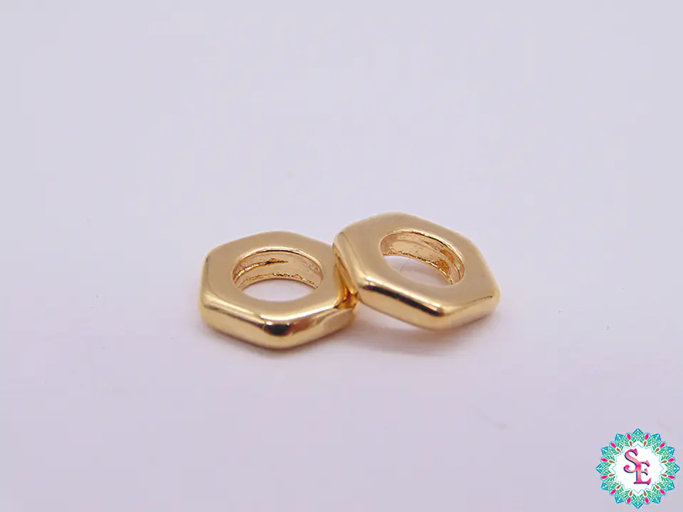 SAMAK DORADA CENTRO TUERCA HEXAGONAL 8*2MM  1