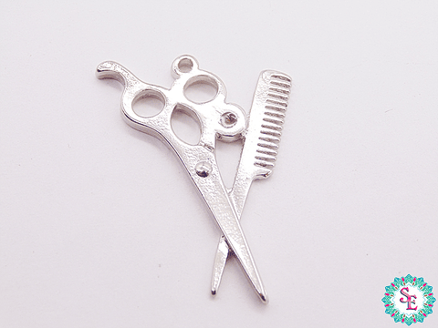 SAMAK NICKEL PLATED ESTETIC PENDANT 47MM X UND