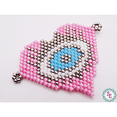 MIYUQUI FIGURE PINK HEART EYE 78 (18839) 45*34MM X UND