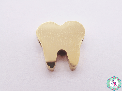 ACERO DORADO SEPARADOR MUELA 14MM 