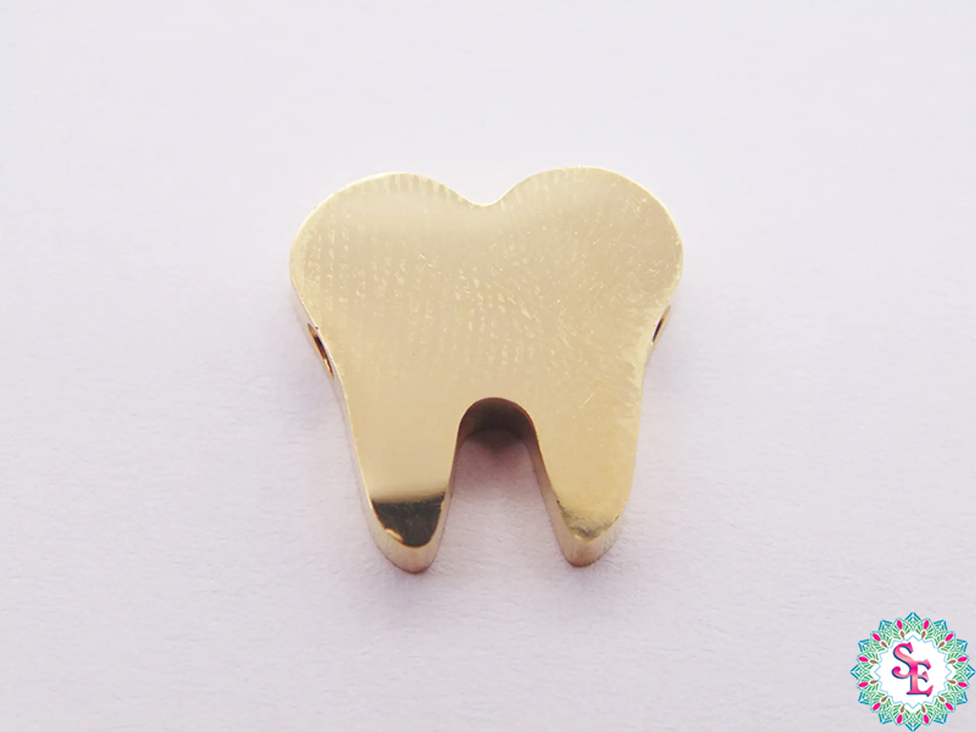 ACERO DORADO SEPARADOR MUELA 14MM  1