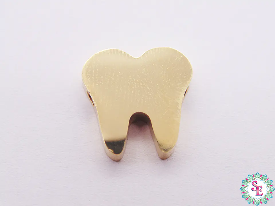 ACERO DORADO SEPARADOR MUELA 14MM  1