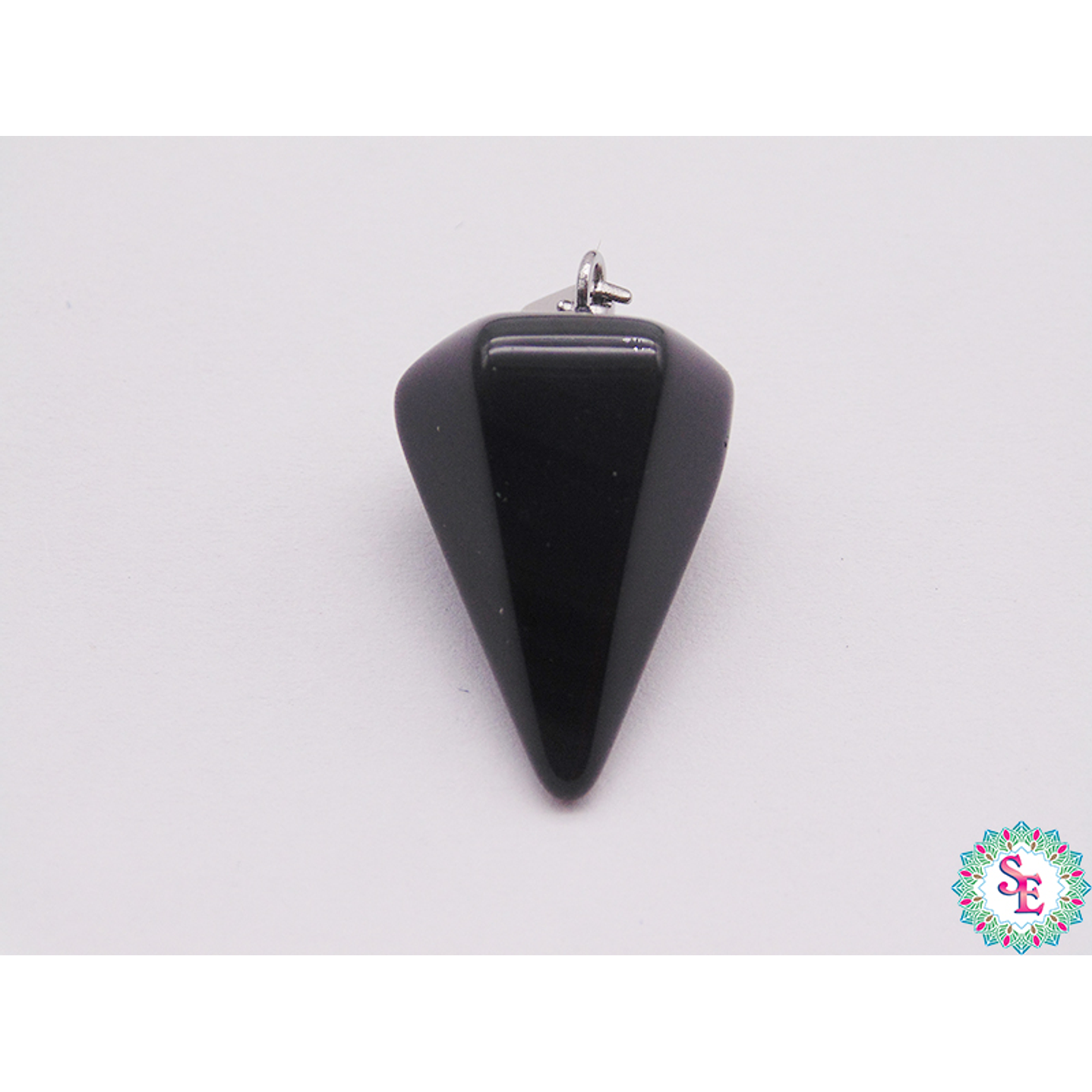 PIEDRA NATURAL PENDULO DIJE 16*24M ONIX 1