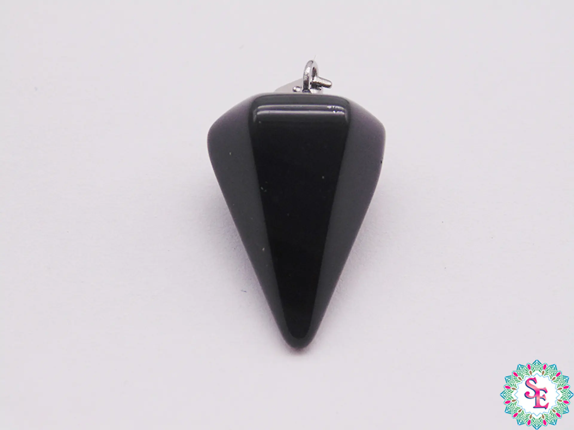PIEDRA NATURAL PENDULO DIJE 16*24M ONIX 1